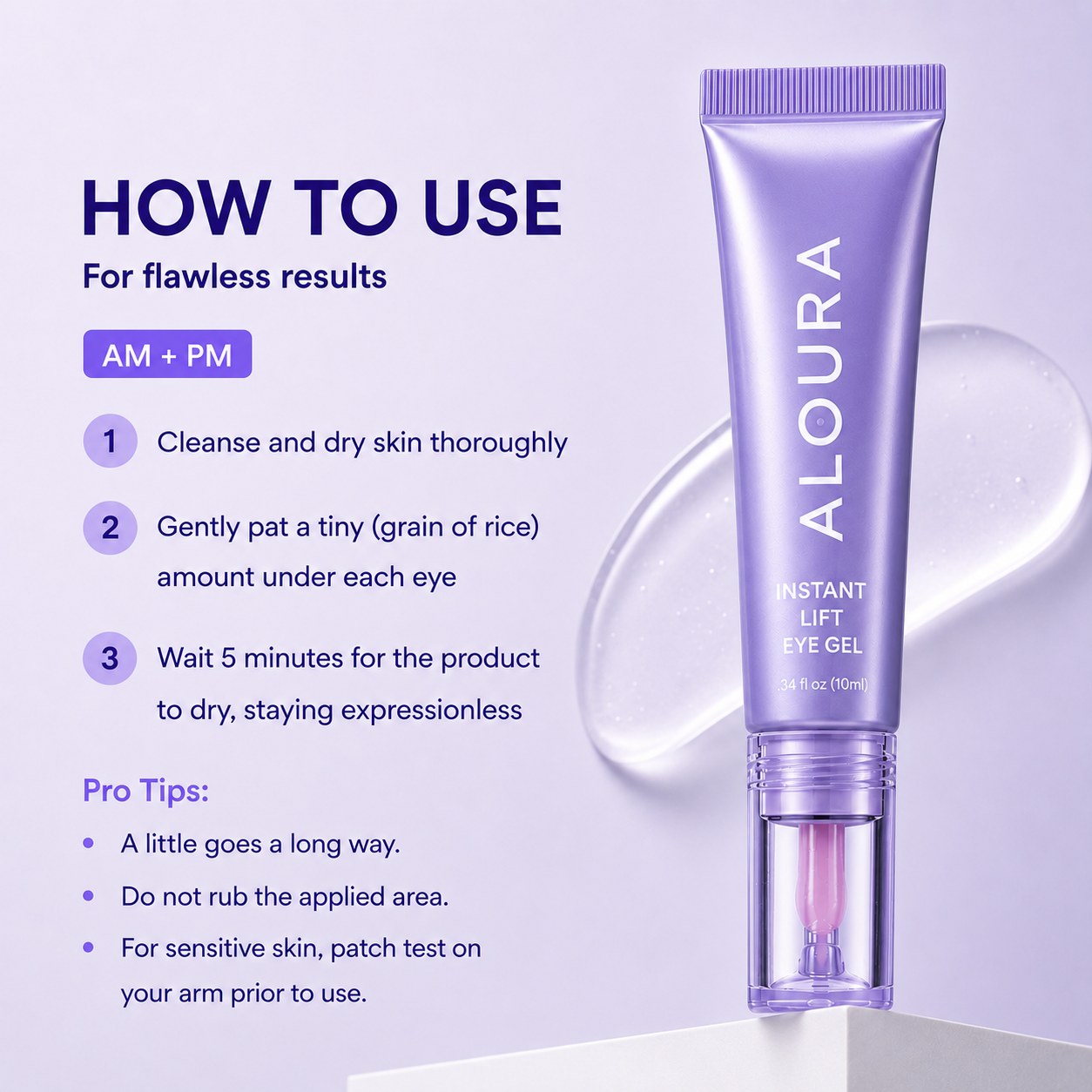 Aloura Instant Lift Eye Gel